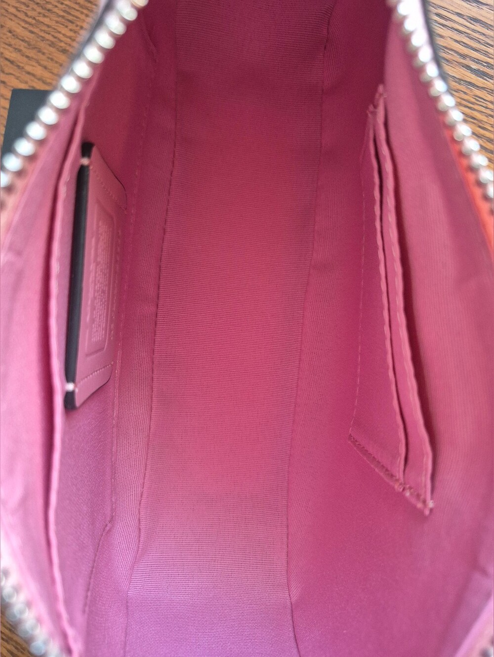 Coach Dusty Pink Teri Shoulder Bag - Picture 4 of 10